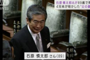 【悲報】韓国メディア、石原慎太郎氏死去を「極右妄言製造機が死亡」と伝える