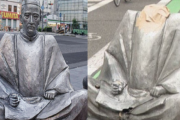 豊臣秀吉像、首を切り落とされた状態で発見…韓国人「よくやった」＝韓国の反応