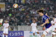 A代表デビュー戦ハットから4年半…FW小川航基が再出発の2G1A「限られた舞台で結果を出していくことが大事」
