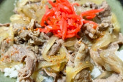 【疑問】牛丼の味って3社でどう違うんや？←これｗｗｗｗｗ
