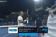 【悲報】フェデラー、バシラシビリにフルセットで敗れる！2試合連続フルセットはきついか