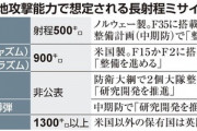 敵基地攻撃に長射程ミサイルを政府検討、島嶼防衛用を転用  [8/10]