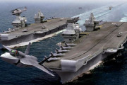 韓国海軍が7万トン級中型空母建造を検討「英クイーンエリザベス級空母を念頭に、予算問題のためにあきらめた」！