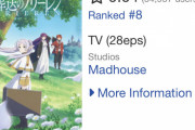 葬送のフリーレン、海外で本当に社会現象になっていた　ジブリ超え評価に外国人熱狂