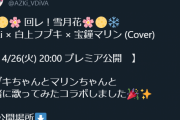 【歌ってみた】フブマリAZKiとはまたレアな…