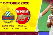 ◆UEL◆B組1節 ラピド・ウィーン×アーセナル アーセナルGKレノがやらかすも逆転勝利！北川68分から出場も見せ場なし