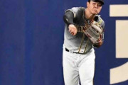 阪神佐藤輝明レーザービーム！前日失策１日でリベンジ、補殺数単独２位浮上