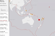 【連動】南太平洋で「M7.7」の大地震が発生 震源はローヤリティー諸島南東方
