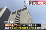 東京電力「3割値上げします。家庭向けも」