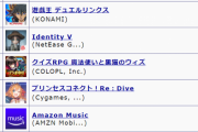 【セルラン】－384位ミリシタ、2位モンスト、3位パズドラ、66位リンクス、69位プリコネ、71位デレステ、209位シャニマス