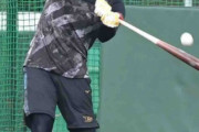 阪神・佐藤輝　先乗り合同自主トレ初の屋外フリーで「ドゴンッ」バッククリーン直撃弾