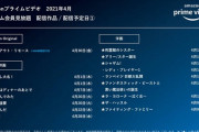 【朗報】Amazonプライム動画、４月の配信がガチで豪華すぎるｗｗｗｗｗｗｗ