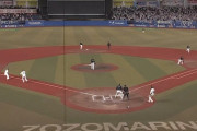 ロッテ9回の攻撃…（代走・池田⇒髙部バント⇒同点のチャンスでランナー止める）