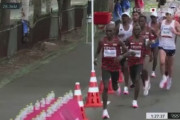 【東京五輪】男子マラソンでフランスの選手がボトルをなぎ倒して後続選手の給水を妨害か