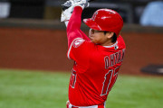 大谷翔平.270 34本 89打点 OPS.892 防御率2.43 13勝8敗 148回 196奪三振