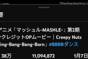 【覇権】マッシュルOP、遂にワンピースをぶち抜くｗｗｗｗｗｗｗ