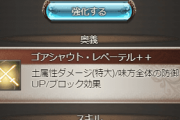 【グラブル】土ミーレス斧、土ミーレス銃の4凸が実装！斧は土キャラのDATA率UP、銃は通常ダメ上限UP＋背水が第3スキルとして追加