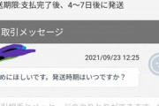 購入者（アホ）「...」 メルカリワイ「...」 アホ「はよ送ってくれる?」（※画像あり）