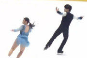 【衝撃】マジかよ！紀平梨花と西山真瑚のアイスダンス、プロは「もののけ姫」で77点超え！シングルはもうやらないのか？