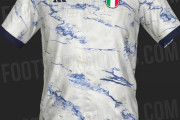 【画像】イタリア代表のユニフォームがリークされた結果…めちゃくちゃ叩かれるwww