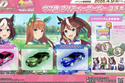 【ウマ娘】きみの愛車が！走り出す！？頭文字DACとウマ娘がコラボｗｗｗ