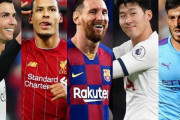 【海外サッカー】英誌「2019年世界優秀選手100人」発表　活躍ぶりを格付け…スペイン勢最多16人