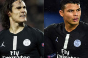 【リーグアン】PSG、カバーニ＆チアゴ・シウバの重鎮2人が来夏にフリーで退団か…