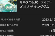 【画像】フロム信者、ティアキンプレイ時間がエルデンを超える