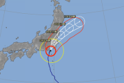 【955hpa】台風15号「ファクサイ」 まもなく関東上陸　関東では過去最強クラス