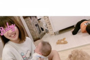 【朗報】辻希美さん、子供と平和な日常を送る