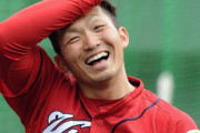 カープ鈴木誠也、1軍昇格は見送り。佐々岡監督「もう少し(2軍で調整)」
