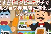 【高すぎ】コンビニ、ガチでブルジョワ専用店に進化してしまう…