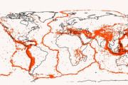 海外「日本＝地震ってことか」過去20年のM5.0以上の地震が分かる地図が話題