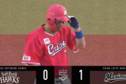 角中タイムリー2ベースきたぁぁぁ！！ロッテが初回から先制！