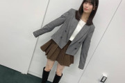 【乃木坂46】岩本蓮加、私服ロングブーツの絶対領域が眩しすぎる