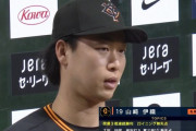 山﨑伊織(26) 0.00 3勝0敗 奪三振率 9.00 K/BB 23.00←こいつ