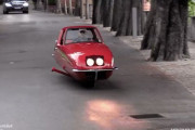 【動画】ジャイロの力で倒れない1967年製の2輪自動車がすごい