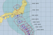 台風7号「ラン」が本州に接近、気象庁の進路予想と米軍・ヨーロッパの見方は？！