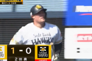 ホークス紅白戦　リチャードと谷川原がソロホームランで白熱！！