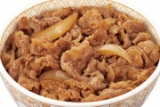【悲報】すき家、牛丼を値上げ　並盛は400円に