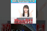 【動画】冨里奈央に見つかるカメレオン林瑠奈　#乃木坂46 #東パソ