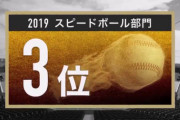 現役選手100人が選ぶスピードボールNo.1　Deエスコバーが3位にランクイン！