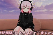 【VTuber】ふぇありす、VRを外した後の自分の姿に耐えられず整形を決意