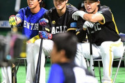 山田、柳田｢はぁはぁ...何とかトリプルスリー達成したぞ...｣大谷｢ほーいw（リハビリついでに50本50盗塁）｣