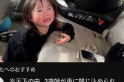 【画像】家族系YouTuber「緊急で動画回してるんですけど、炎天下の車内に娘（5）が取り残されてまーす」