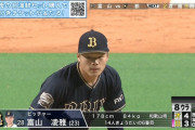 14人きょうだいの富山、昨日の試合ワンツースリー奪三振でハム打線をシャットアウト！