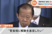 キングメーカー気取りがいつまで通用するかな　～　自民党・二階幹事長　解散総選挙へ　『売られたケンカは買う』