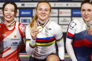 【ケイリン】佐藤水菜が銀メダル 自転車世界選手権 日本女子で初