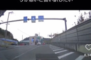 まともな運転手を逆走させる道路が見つかる
