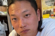 画像　先月手術した岩下大輝さん、元気そう